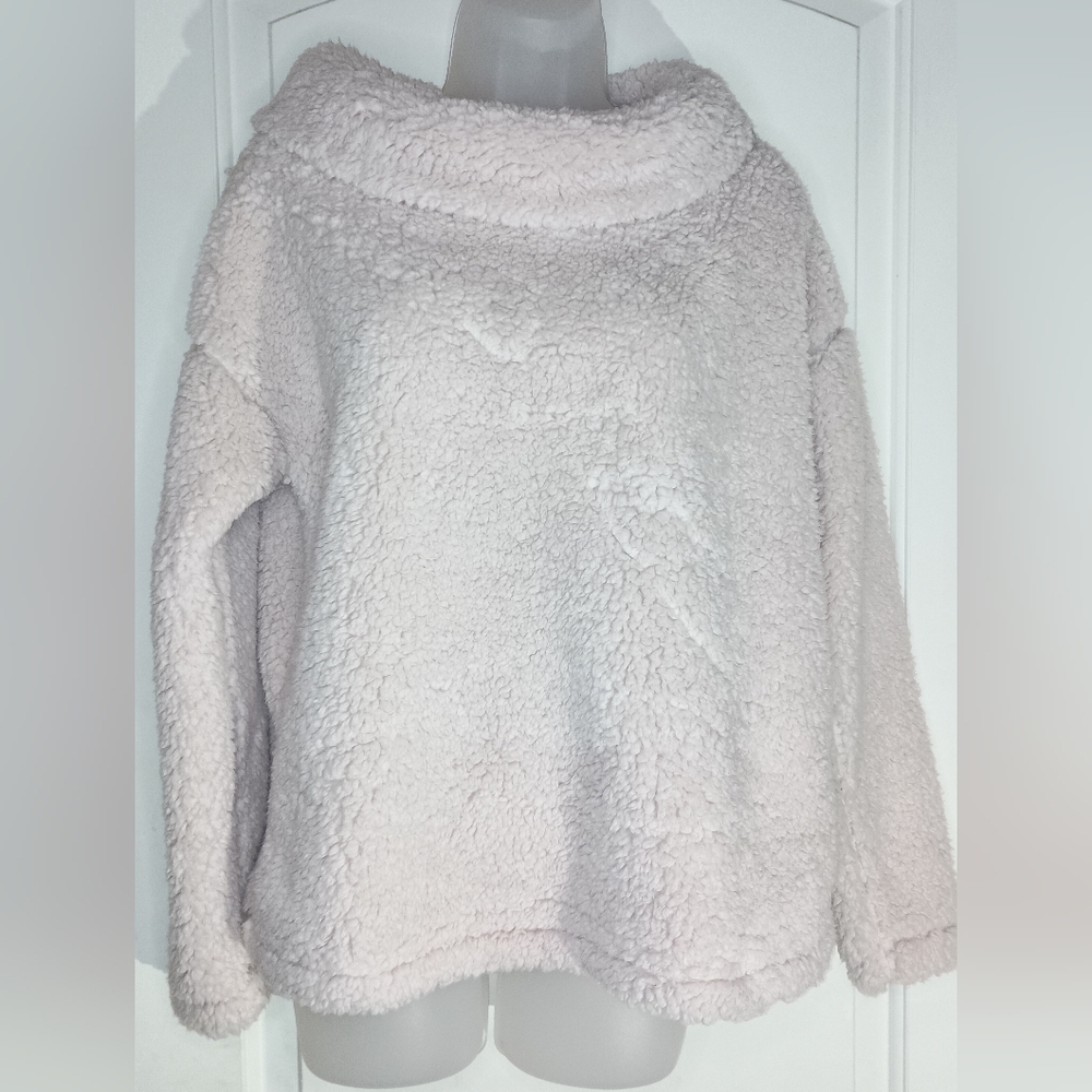 a new day Plush Teddy Jacket in Light Pink